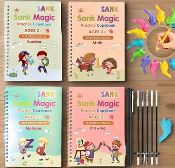 Sank Magic Practice Book for Kids (Set of 4 Books)